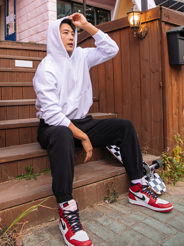 (XL-6XL)<BR>하유크 Training 밴딩기모팬츠