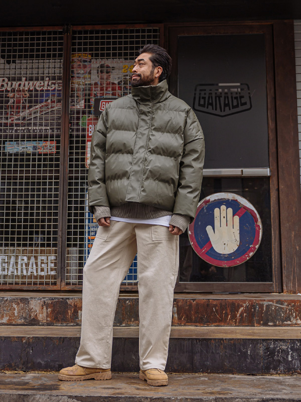 (XL-4XL)<BR>오프틴 숏패딩