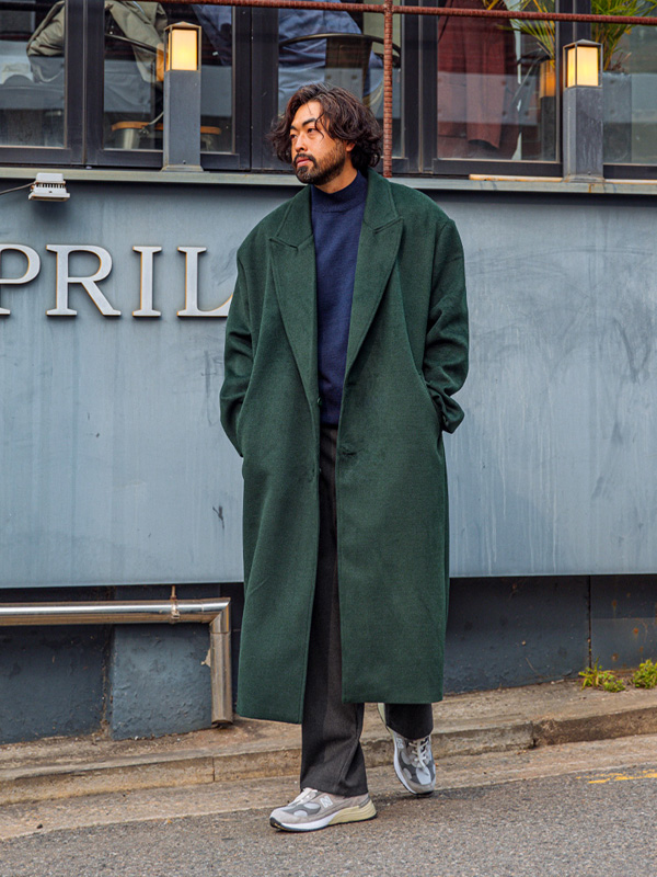 (XL-4XL)<BR>라네즌 히든 Long coat