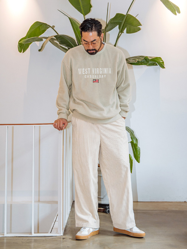 (L-5XL)<br>코토비 후리스맨투맨