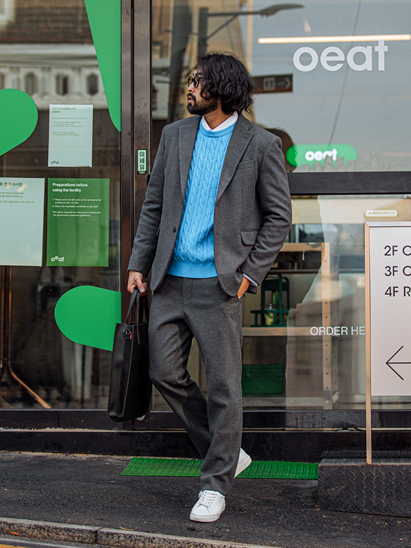 (M~5XL)<BR>본능적으로 Jacket+느끼다 Pants Suits