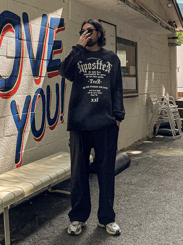 (XL-6XL)<BR>스탠더티 a long-sleeved t-shirt