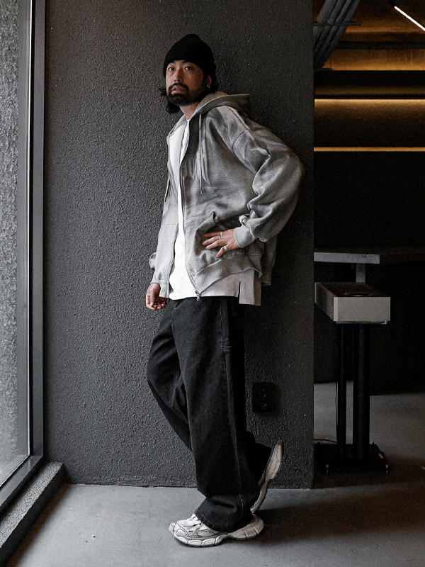 (S-5XL)<BR>타보트 Semi-wide fit denim pants