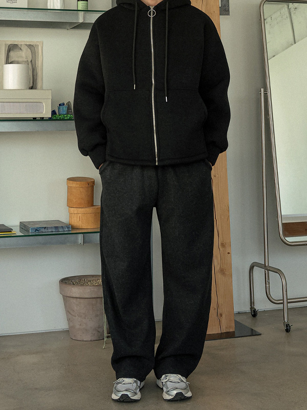 (M-6XL)<BR>아볼라 Semi-wide fit banding pants P9144<br><font color="#660616"><B>Select length (Basic,Long+8cm)</B></font>