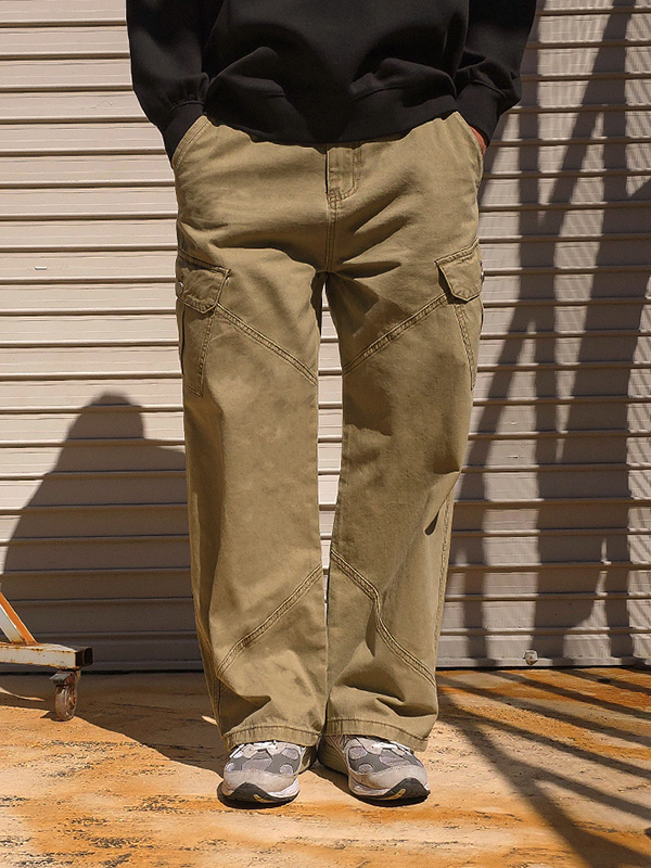 카브다트 Semi-wide fit cargo pants DJ-25097