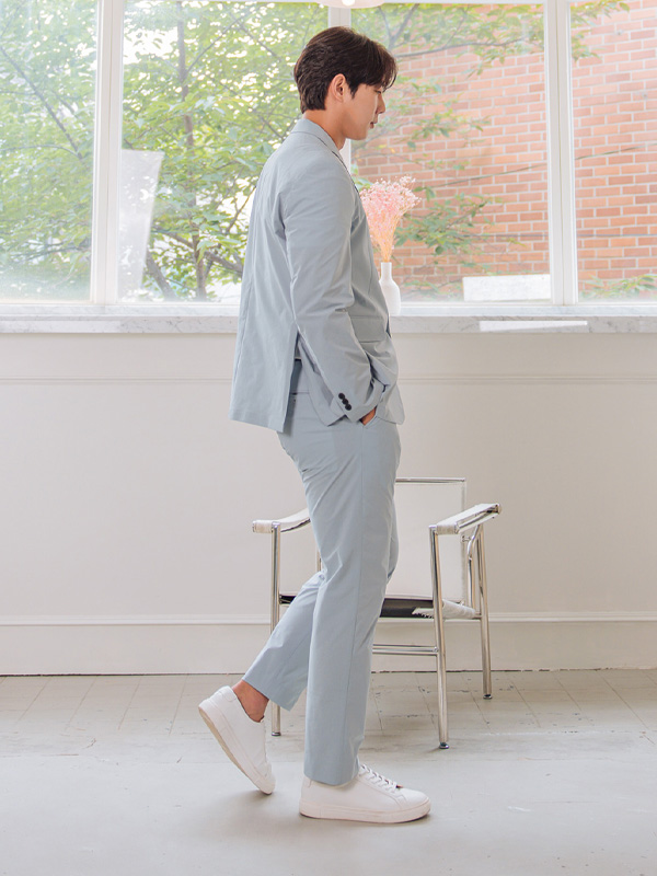 (M~5XL)<BR>멜번 Stretch Jacket+케언즈 Stretch Slacks