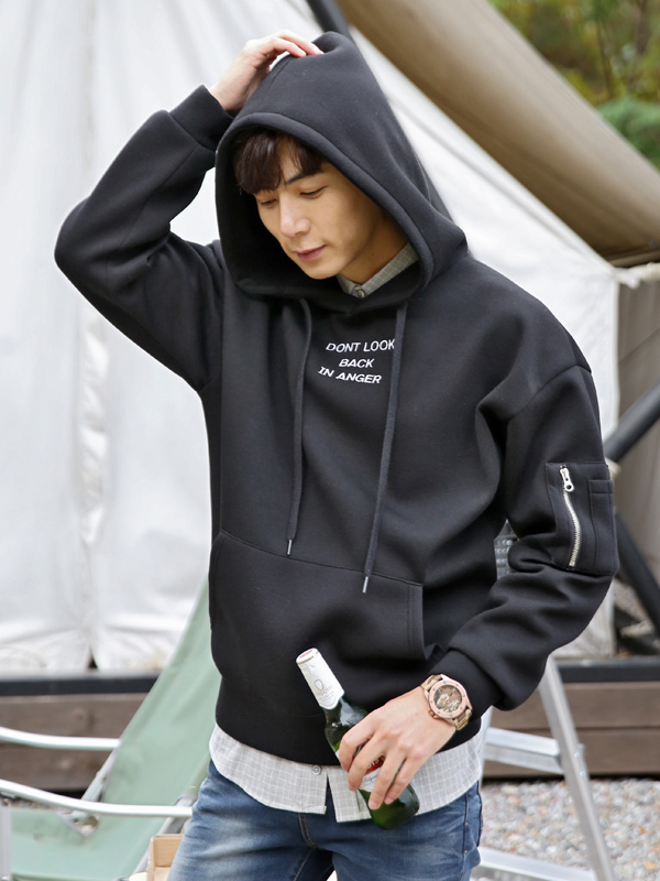 (M~5XL)<br>실감이 안나 Hoodie <br><font color="#098a09"><B>Select length (Basic,Long+6cm)</B></font>