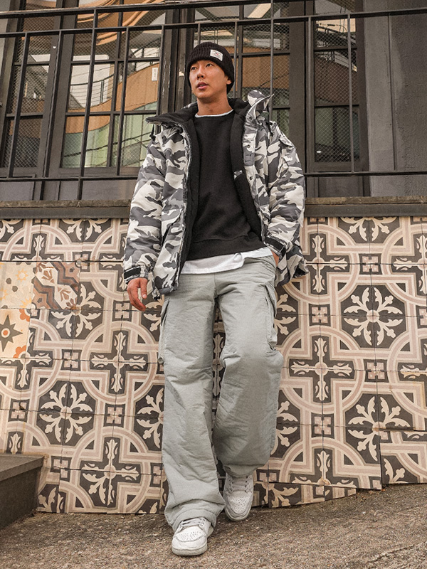 마타르로 Semi-wide fit 패딩밴딩팬츠