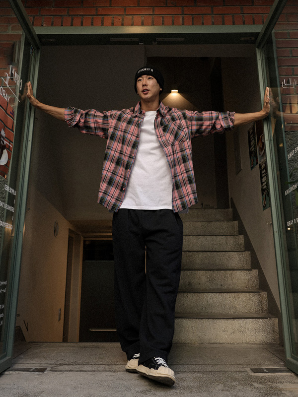 (L-6XL)<br>자다카 checkered shirt 2293