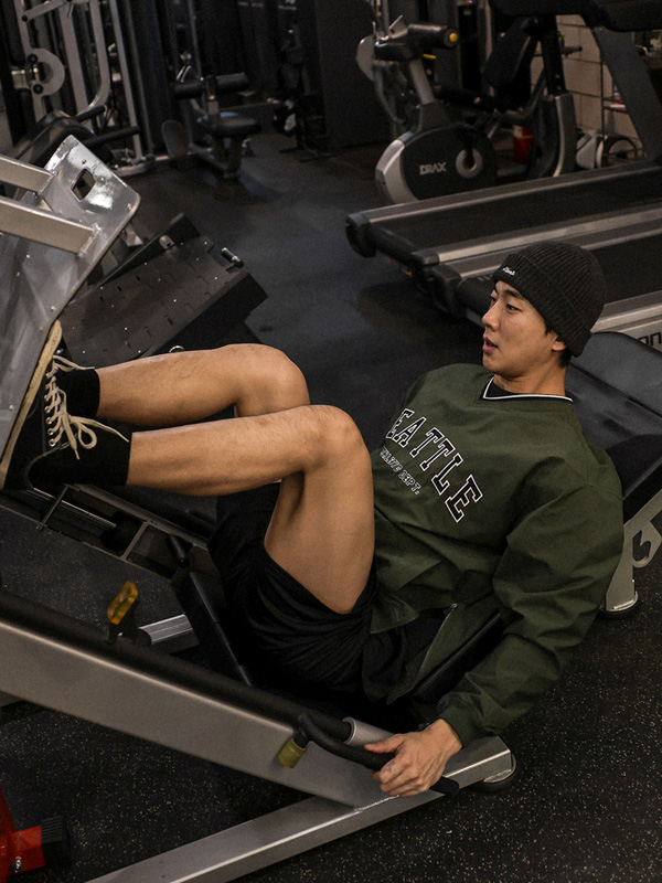 (XL-6XL)<BR>보비다스 V-neck Windbreak 맨투맨<br><font color="#072c81"><B>【 W.DNA 】</B></font>