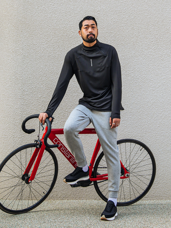 (L-3XL)<br>드온디 half-turtleneck shirt