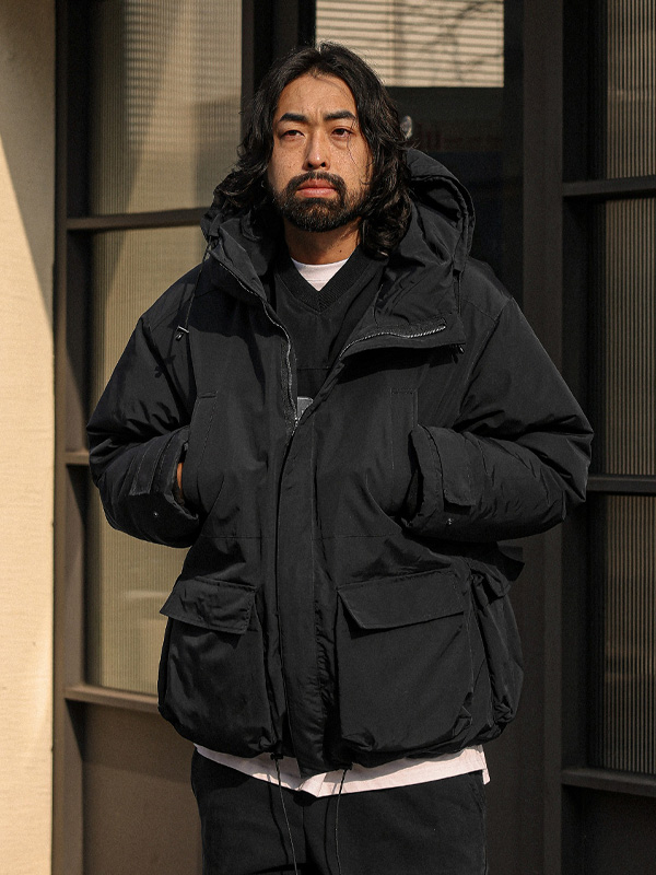 (XL-6XL)<BR>루데카 Goose down Padding jumper