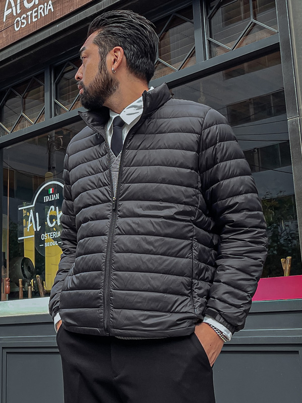 (L-7XL)<BR>나투리타 Goose down 경량점퍼