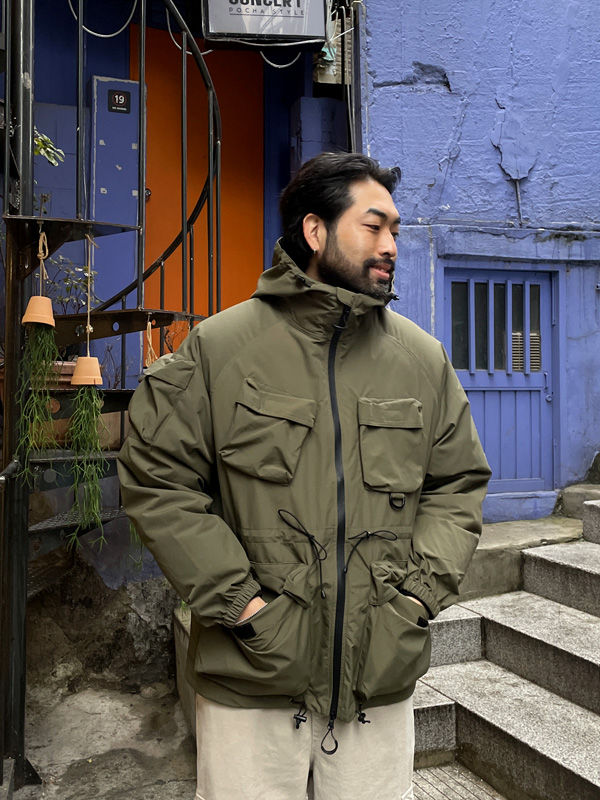 (L-3XL)<BR>틴거 Goose down Jumper F0025