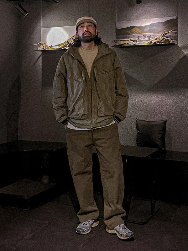 (L-4XL)<BR>핑고 Stripe Goose down Hood Jumper D35202