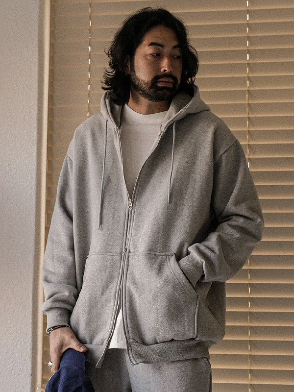 (XL-5XL)<BR>톨스버리 Napping hood zip-up