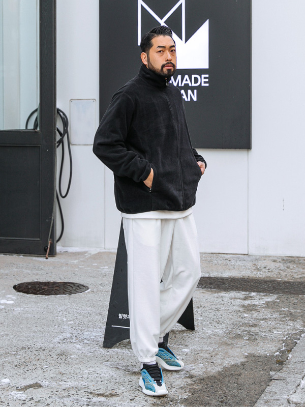 (M-2XL)<BR>지금 필수!! 후리스집업<br><font color="098a09"><B>기장선택 (Basic,Long+6cm)</B></font>