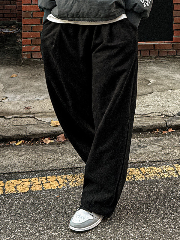 (L-4XL)<br>피초드 wide fit banding pants