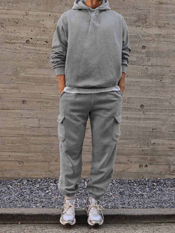 (XL-6XL)<BR>모타놀 피그먼트세트(man-to-man T/Hoodie+Training Pants)