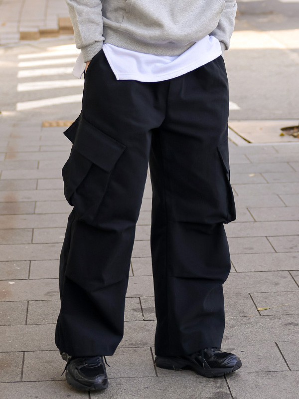 (XL-6XL)<BR>콘더튼 Semi-wide fit cargo-banding pants