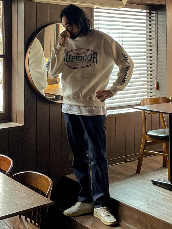 (XL-5XL)<br>쿠시아나 a napping sweatshirt