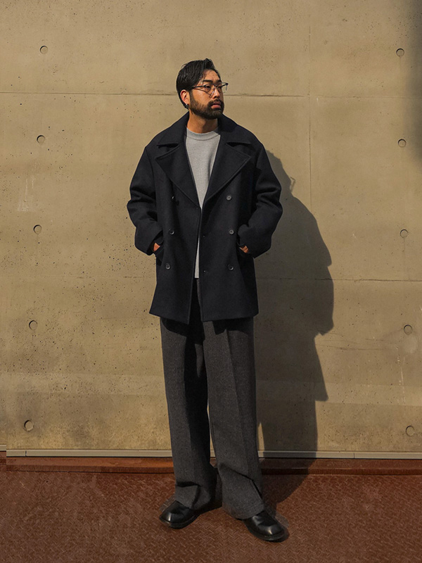 라미타 Semi-wide fit Back banding slacks S133