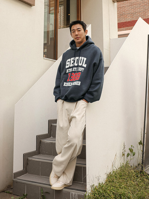 히라크 a fleece hoodie