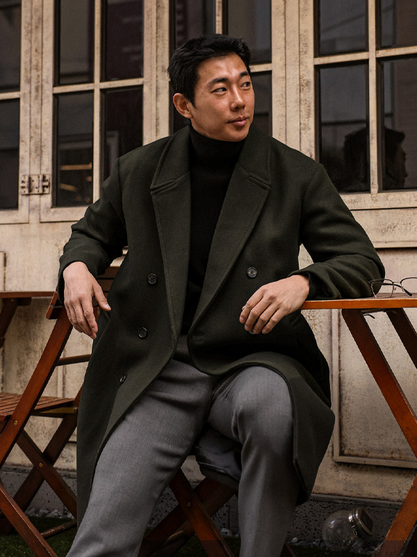 마슈타리 Wool 더블코트