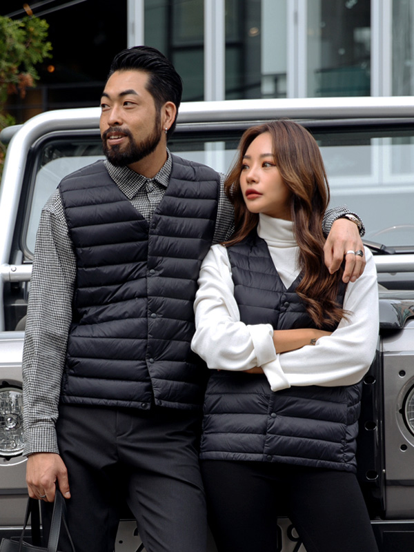 (M-6XL)<BR>라이트힛 Goose down Vest