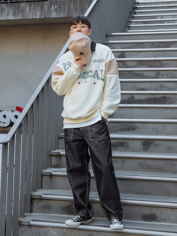 (XL-6XL)<br>쿤누라 Kara a napping sweatshirt