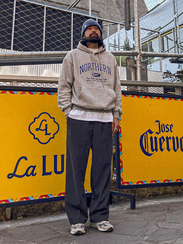 (L-5XL)<BR>노스턴 a fleece hoodie