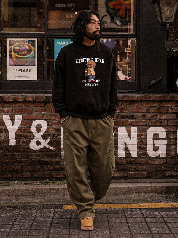 (XL-6XL)<bR>파트그라 a napping sweatshirt