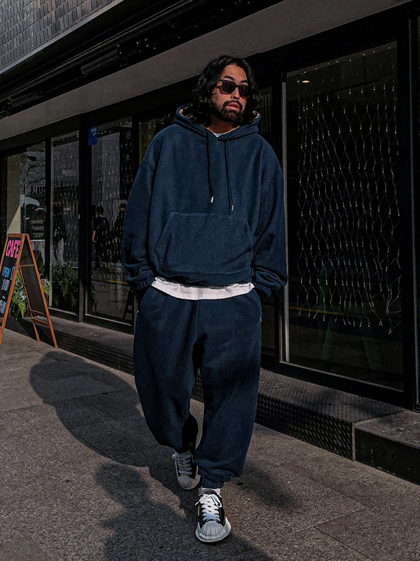 (XL-6XL)<BR>마릴리 Fleece Hoodie SET001-T