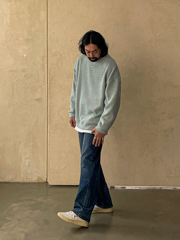 (M-4XL)<br>디르자우 Knit a napping sweatshirt