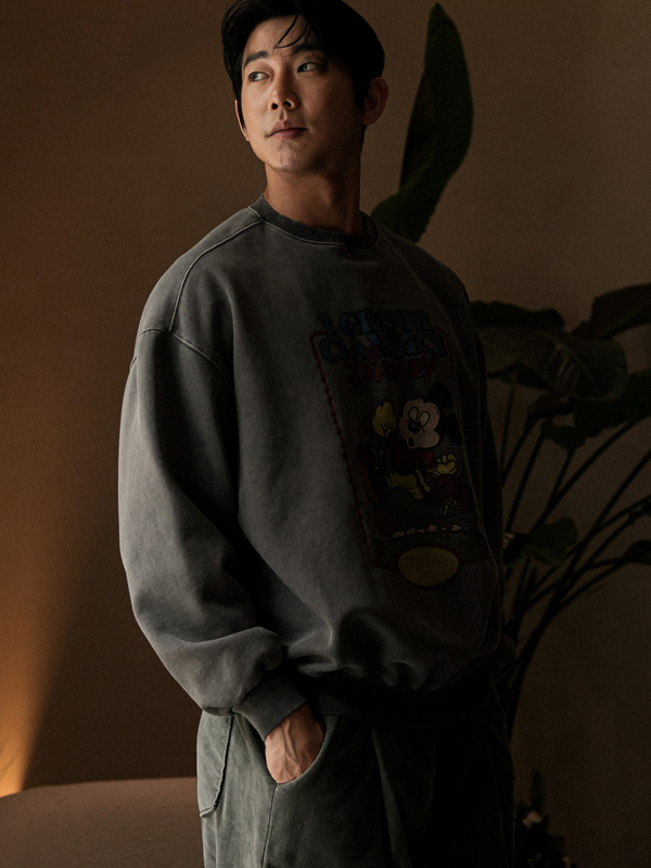 (3XL-6XL)<BR>립코 pigment a napping sweatshirt