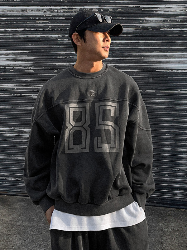 (XL-6XL)<BR>아타코차 pigment a napping sweatshirt