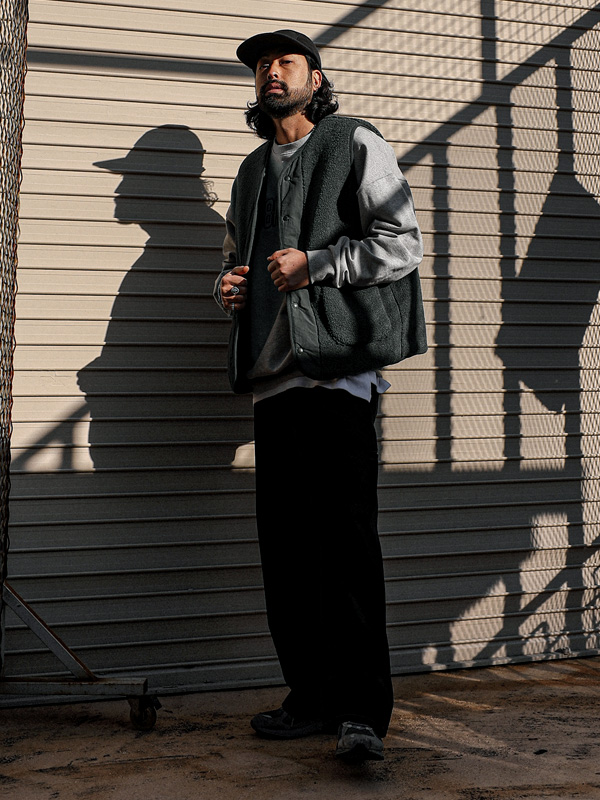 (XL-6XL)<br>카숭 Fleece 양면조끼 88852