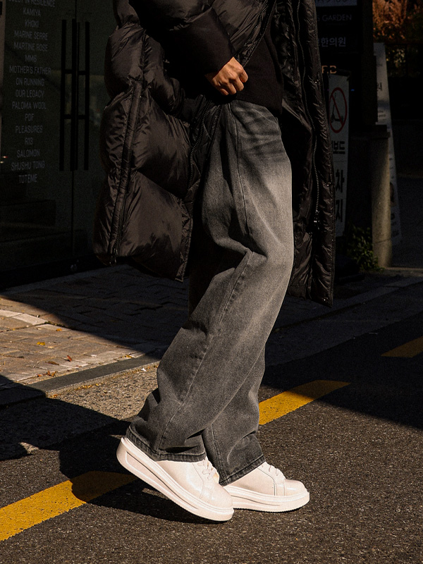 (S-3XL)<br>에이든 Semi-wide fit denim pants 416