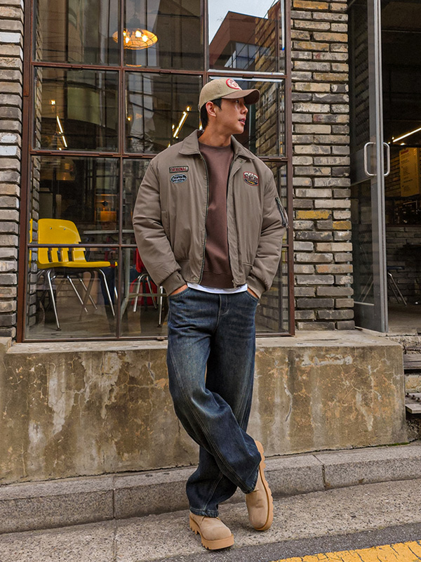 플레먼 5Ounce flight jacket