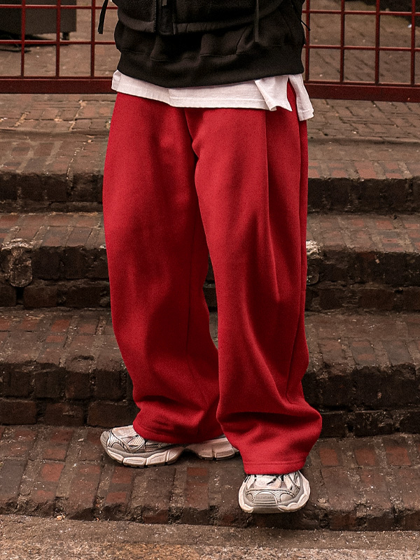 (XL-5XL)<br>바히드 Semi-wide fit 기모밴딩팬츠