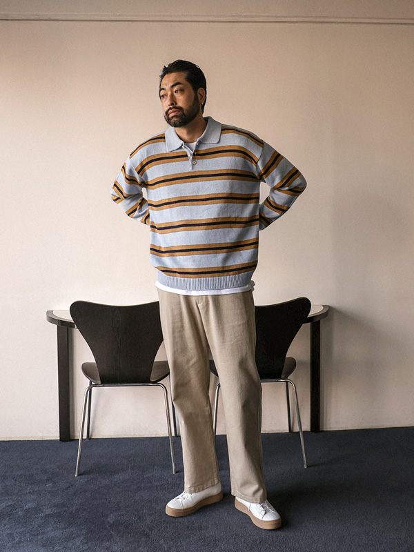 반토타 stripe 카라니트