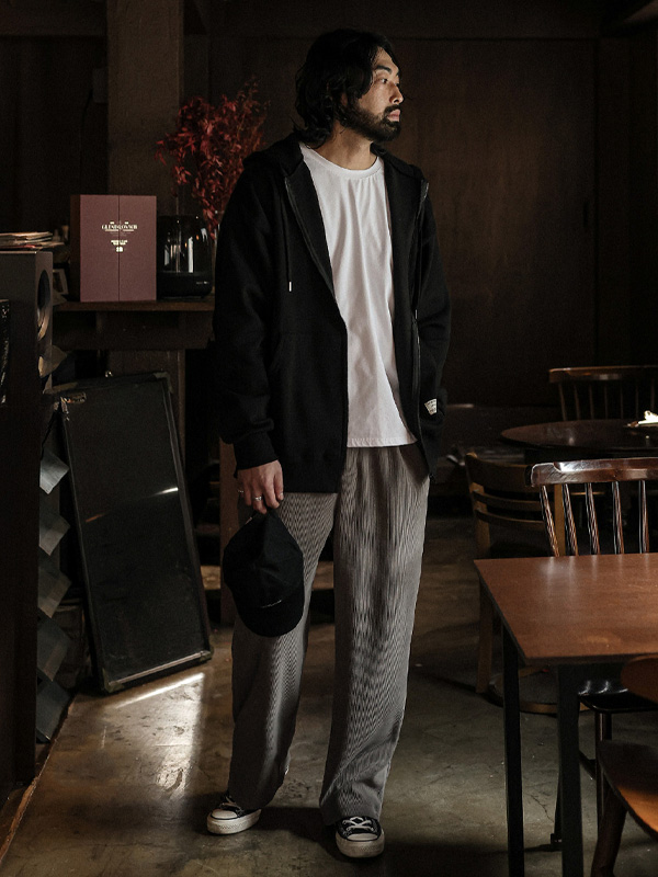 (L-5XL)<BR>플렌티 Napping hood zip-up