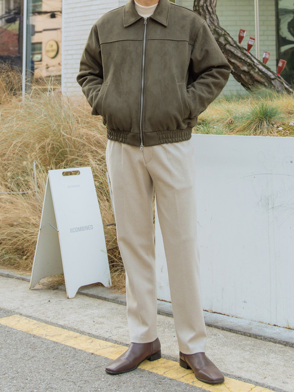 (M-5XL)<BR>바쿤다 Banding Slacks124<br><font color="#098a09"><B>Select length (Basic,Long+10cm)</B></font>