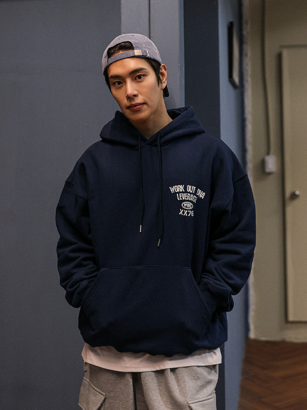 (XL-6XL)<br>보빈 헤비쭈리 a fleece hoodie T052<br><font color="#072c81"><B>[ W.DNA ]</B></font>