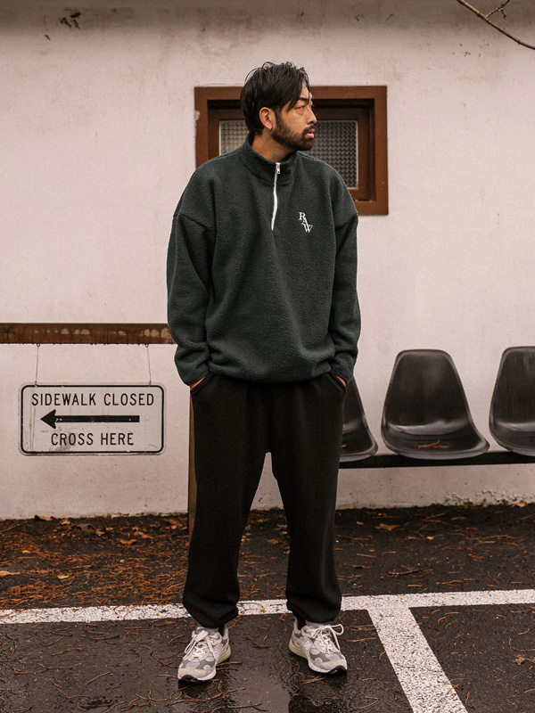 킨체스 Fleece anorak