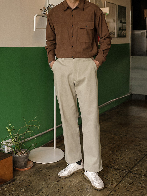 <font color="#660616">[Big ing EVENT product]</font><br>(M-6XL)<br>키오사 standard fit 워싱치노팬츠