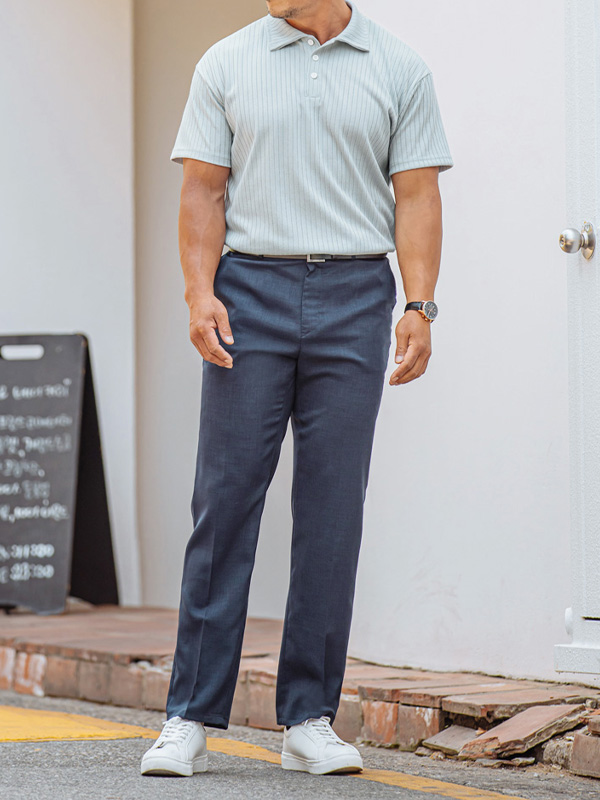 (L~5XL)<BR>브라이언 Banding Slacks