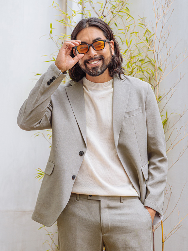 (M-6XL)<BR>스무트 정장자켓+드릭스 Slacks