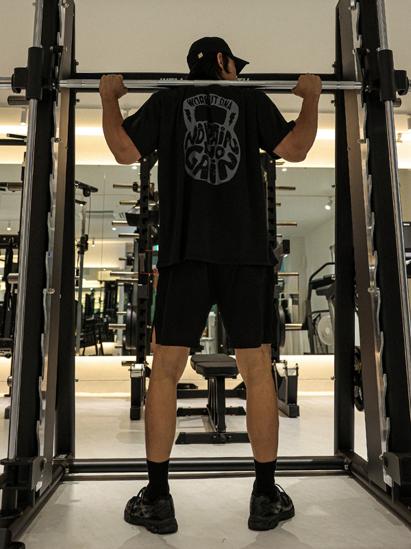 (M-6XL)<br>비그달 Cooling Short Sleeve Tee+오바네스 Cooling 레깅스밴딩반바지<br><font color=