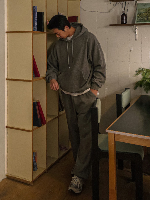 (M-6XL)<br>스캣맨 융기모 Hoodie SET004-T